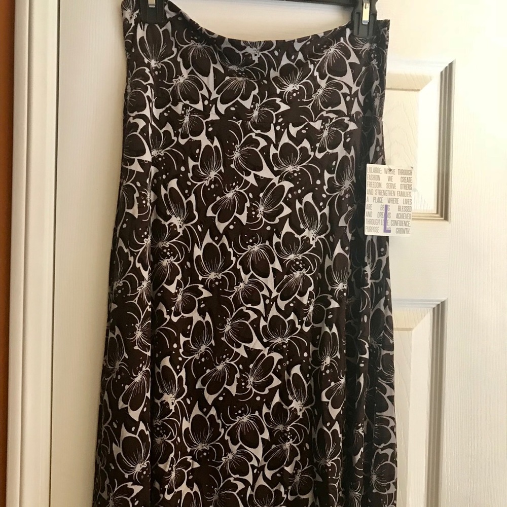 LuLaRoe Azure Skirt, Size L